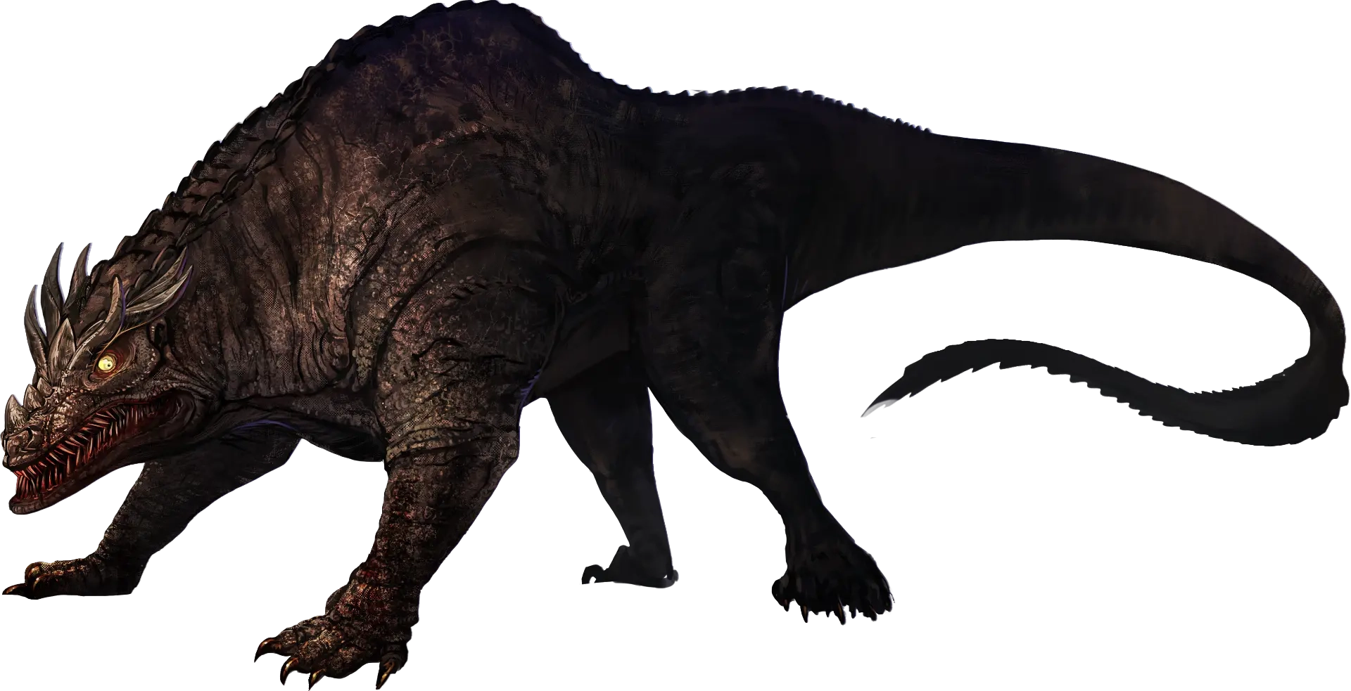 Terrifying Beast with Iron Teeth